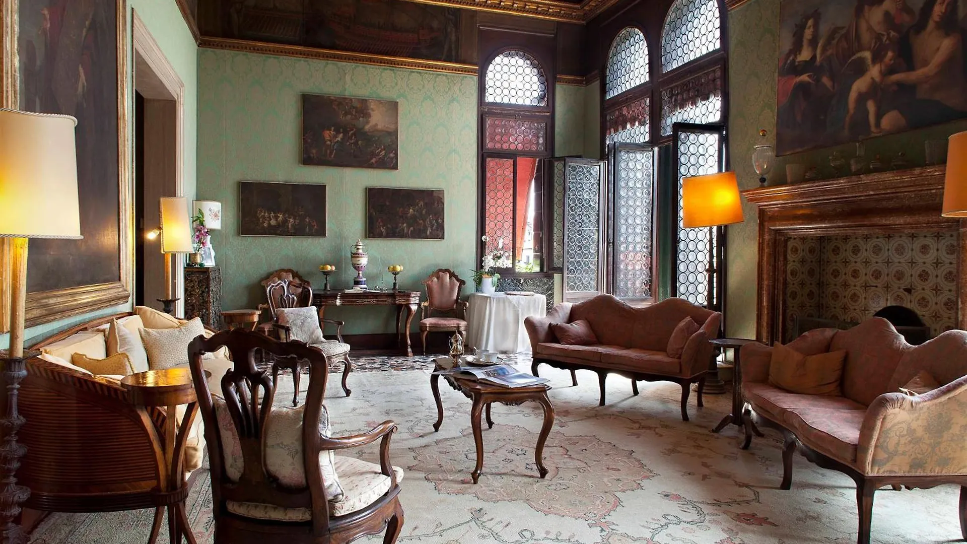 ונציה Palazzetto Pisani Grand Canal איטליה